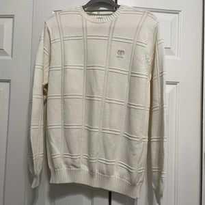 Crème white pullover sweater shirt
